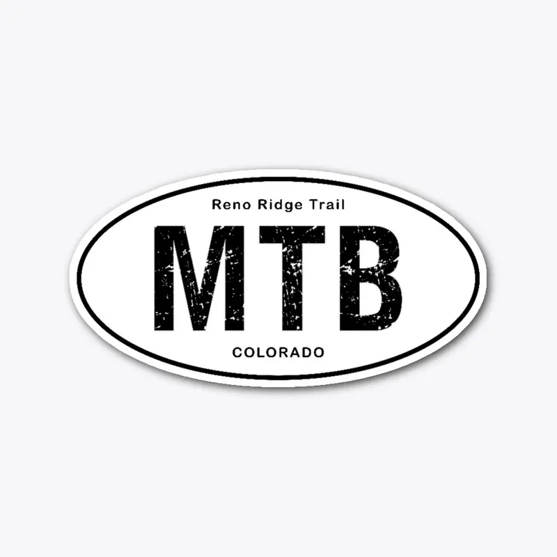 MTB Decal - Reno Ridge Trail