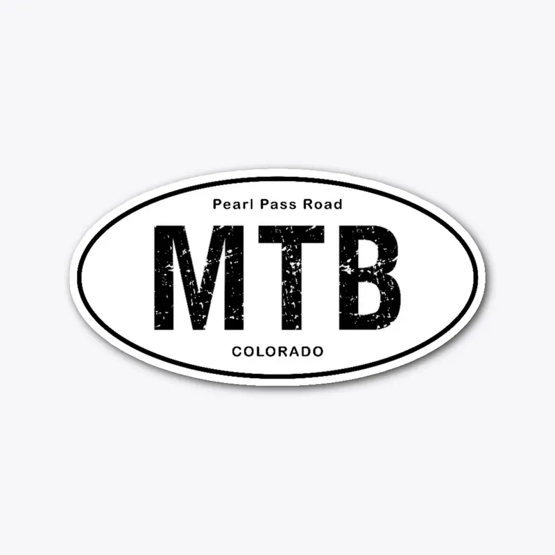 MTB Decal - Pearl Pass Road