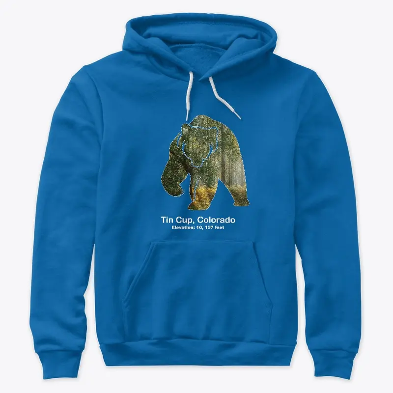 Tin Cup Hoodie (Aspen Bear) - 2021