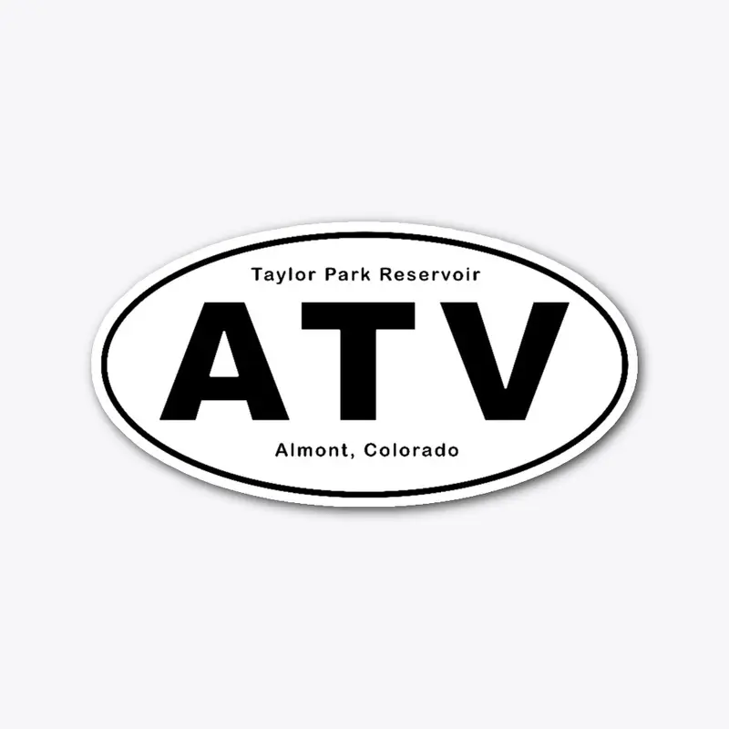 ATV Decal - Taylor Park Reservoir