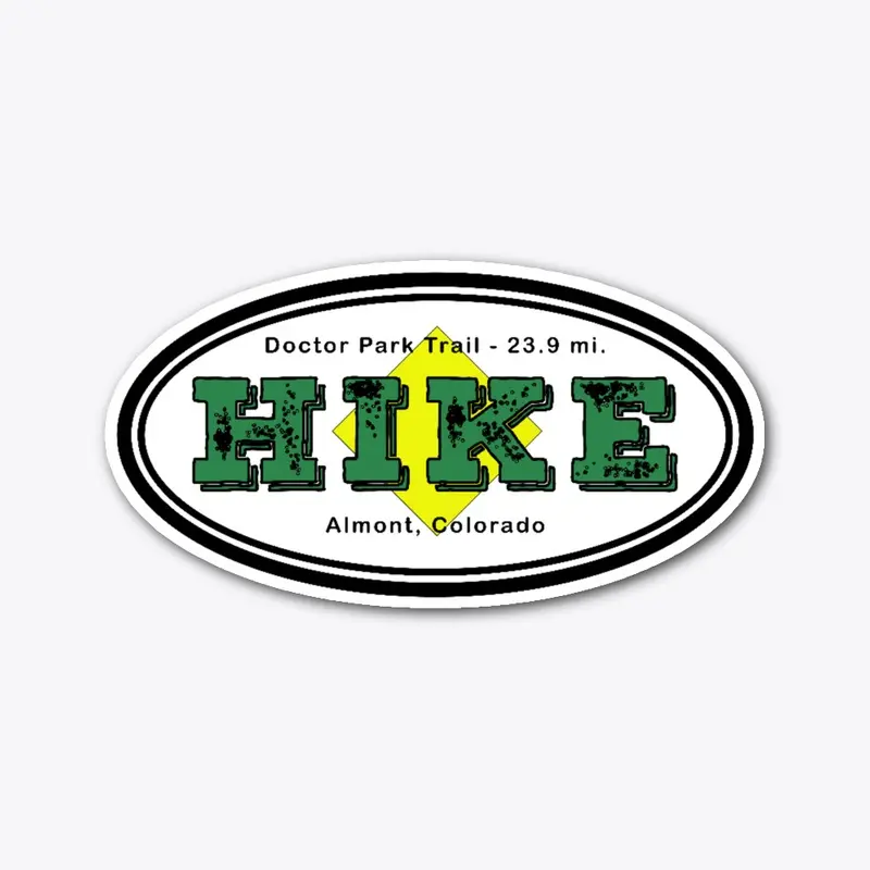 Hiking Trail Decal - Doctor Park Trail