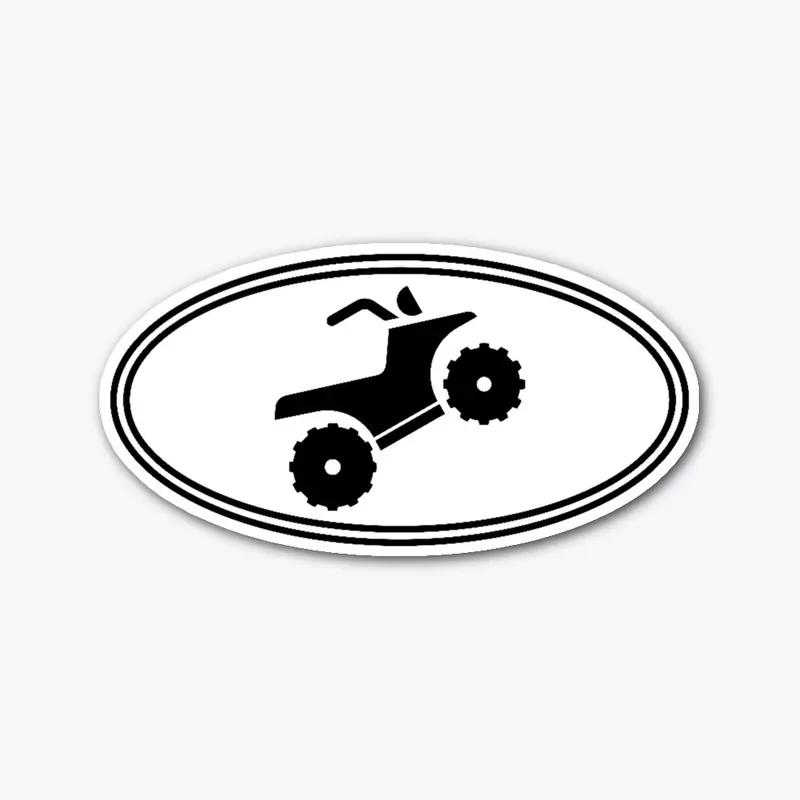 Auto Decal - Climbing ATV