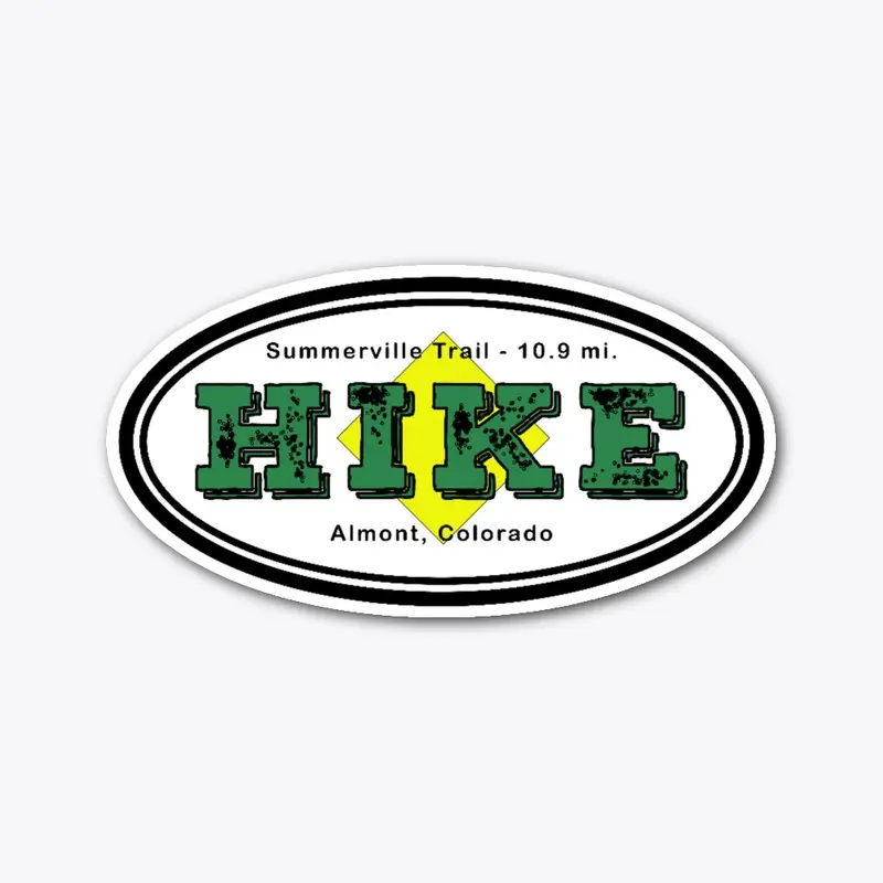 Hiking Trail Decal - Summerville